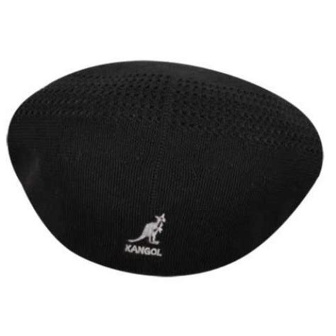 Kangol Black Tropic 504 Ventair Cap | Upscale Menswear