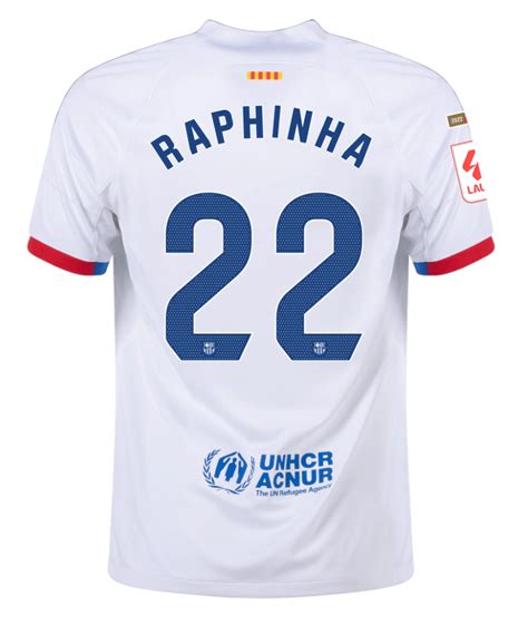 Raphinha Barcelona 23/24 Away Jersey - SoccerArmor