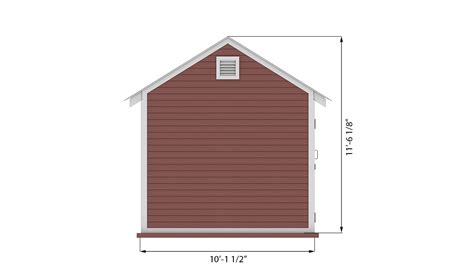 10x10 Storage Shed Plan - Shedplans.org