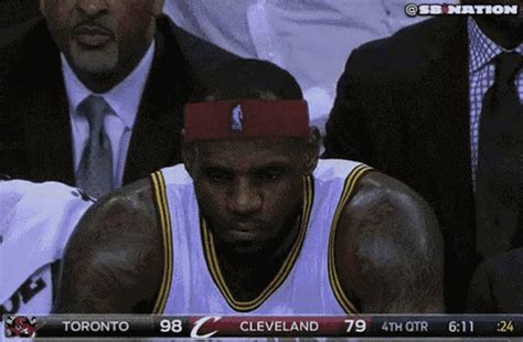 Lebron Crying GIF - LebronJames Sad Shocked - Discover & Share GIFs