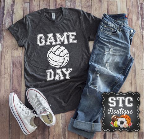 Game Day Volleyball Woman's Tee / Ladies Volleyball Shirt / Game Day ...