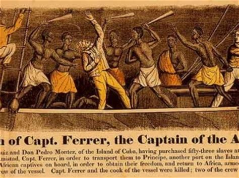 The Amistad Slave Rebellion, 175 Years Ago - History in the Headlines