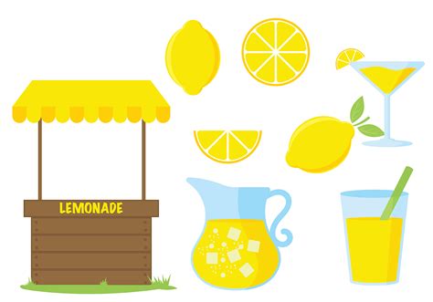 Lemonade Stand Vector Icon - Download Free Vector Art, Stock Graphics ...