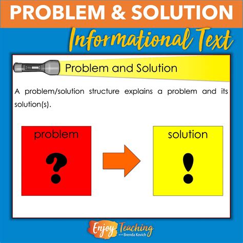 Problem Solution Text Structure Graphic Organizer