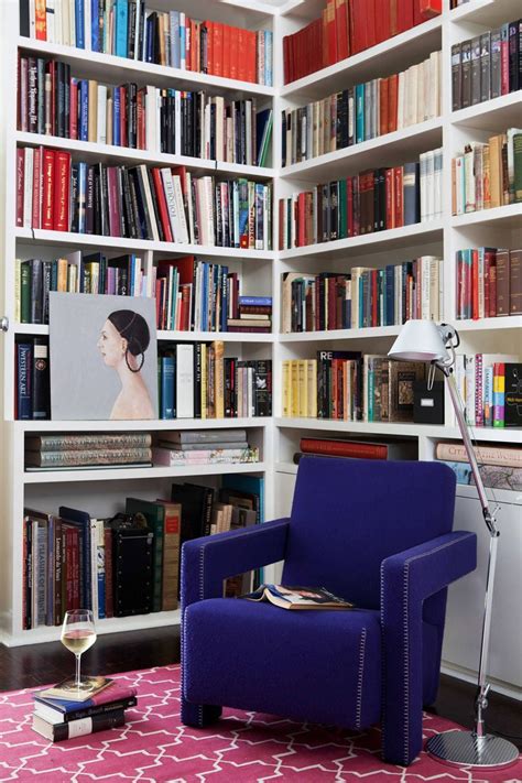 Small Home Library Design Ideas: Colorful and Creative Contemporary Spaces | Decoist