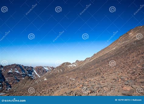 High Atlas Mountains. Walking Hiking Trail Stock Image - Image of climbing, mountain: 107913073