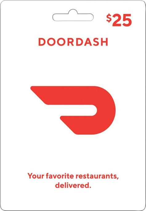 DoorDash $25 Gift Card DOORDASH $25 GIFT CARD - Best Buy | Food gift cards, 25th gifts, Gift card