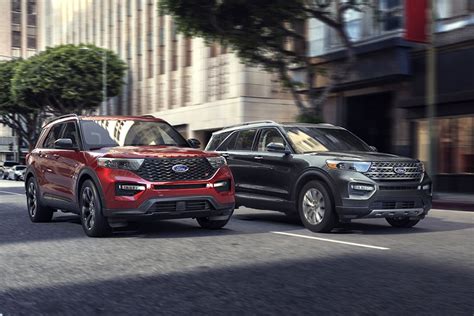 2020 Ford Explorer Hybrid vs Toyota Highlander Hybrid