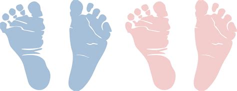 Baby Feet Silhouette Baby Footprints Baby Feet Clipart Baby Feet Baby ...