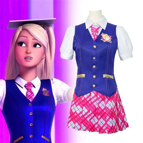 Anime-Movie-Barbi-Princess-Charm-School-Delancey-DE-Wen-Cosplay-Costume ...