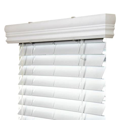 IPG 2-in White Vinyl Room Darkening Horizontal Blinds (Common 27.5-in; Actual: 27.25-in x 54-in ...