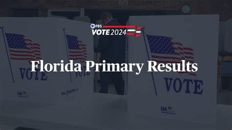 Live Results: Florida Primaries | Elections 2024 | PBS News