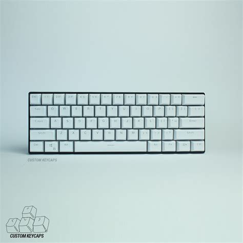 White SA Profile Keycaps – Custom Keycaps UK