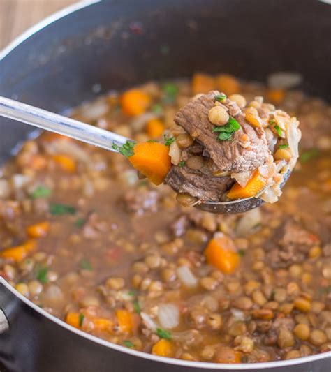 Beef and Lentil Soup – MySpecialFood.com