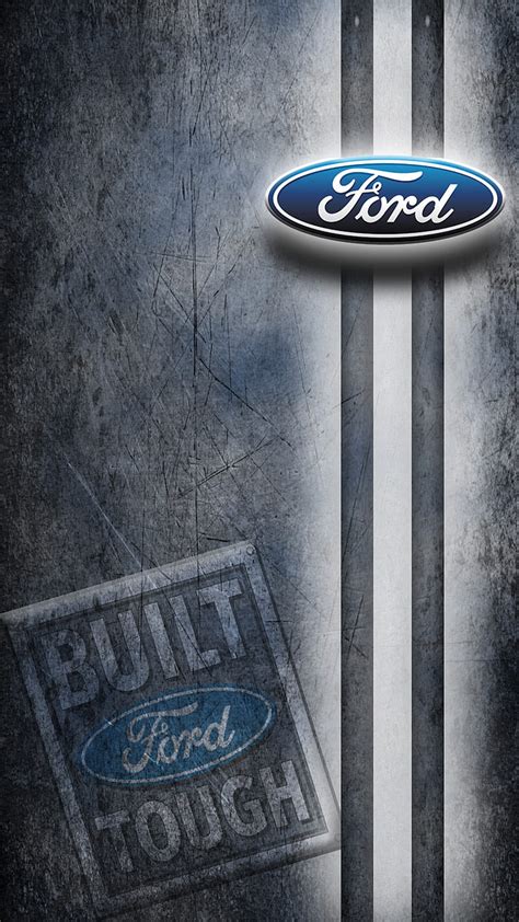 Built Ford Tough, logo, HD phone wallpaper | Peakpx