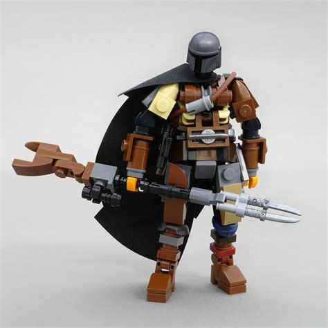 【LEGO】THE MANDALORIAN／MANDO in 2021 | Lego mandalorian, Micro lego ...