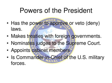 Agenda- January 30 Executive Branch Power Point Notes - ppt download