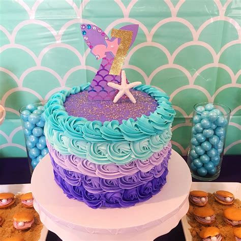 Pin by La Jolie Fête on #LaJolieFêteParty | Mermaid birthday cakes, Mermaid birthday party ...