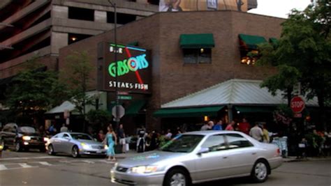 gibsons bar & steakhouse in chicago : the league | television at popturf