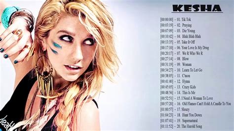 Kesha Greatest Hits || Best Songs Of Kesha - YouTube