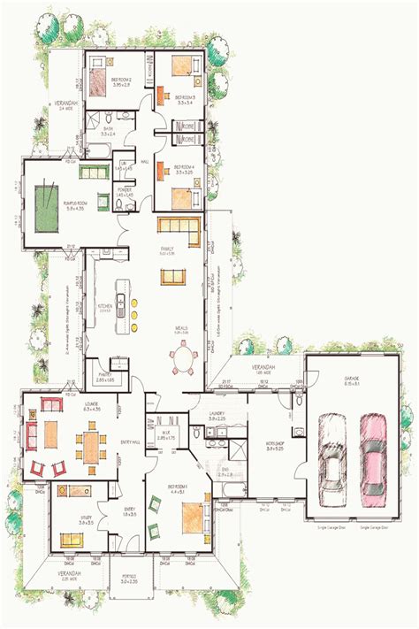 Paal Kit Homes Franklin steel frame kit home NSW QLD VIC Australia | House plans australia ...