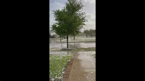 Hailstorm in Allen, Tx | wfaa.com