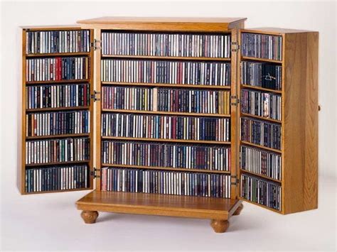 DVD Cabinet With Doors - Foter