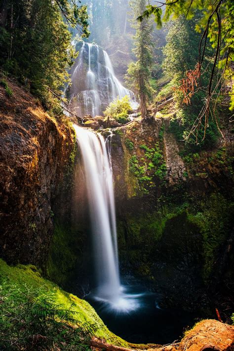 Fall Creek Falls, WA [1602x2400][OC] : r/EarthPorn