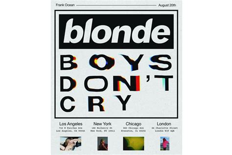 Frank Ocean Releases Second Verison of 'Blond' | Hypebeast