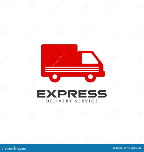 Courier Logo Design Template. Shipment Logo Design Icon Vector | CartoonDealer.com #135610179