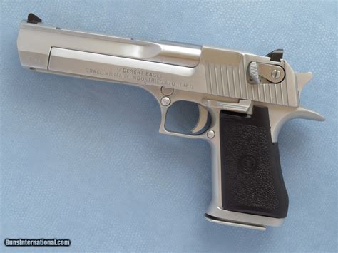 IMI " Desert Eagle ", Mark XIX, Brushed Chrome Finish, Cal. .50 AE, 6 Inch Barrel SOLD