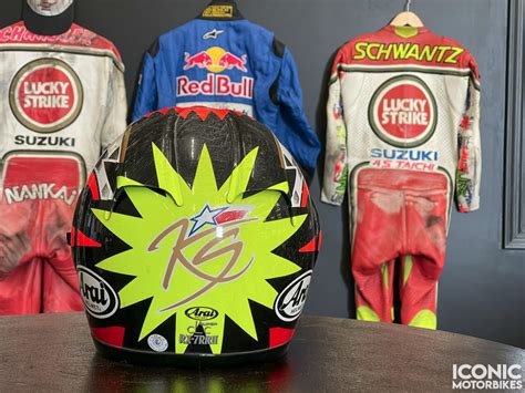 Kevin Schwantz 1993 Helmet – Iconic Motorbike Auctions