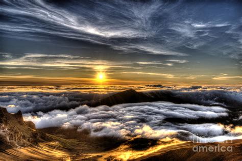 Haleakala Volcano Sunrise Photograph by Mark Ayzenberg - Fine Art America