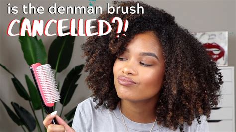 denman brush review (my UPDATED thoughts) | natural hair tools - YouTube