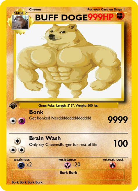 BUFF DOGE - PokeCardMaker