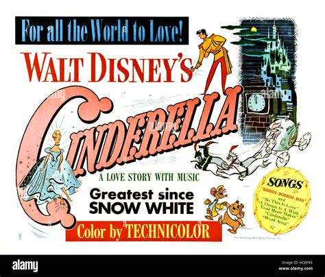 CINDERELLA, 1950. © Walt Disney Pictures / courtesy Everett Collection ...