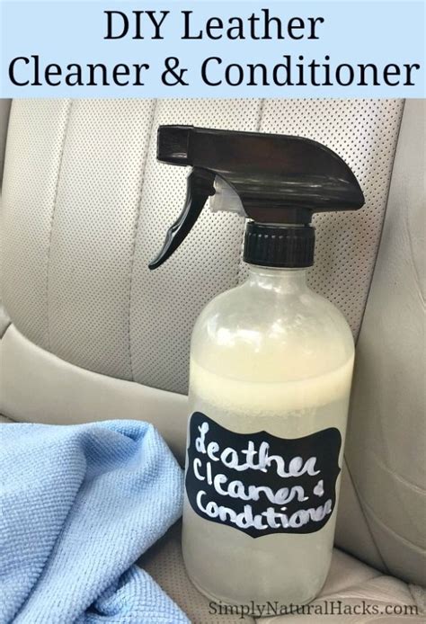 DIY Leather Cleaner & Conditioner | Recipe | Leather cleaner diy, Natural cleaning products, Diy ...