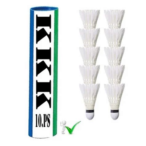 White Feather Badminton Shuttlecock, Natural Feathered at Rs 85/box in Meerut