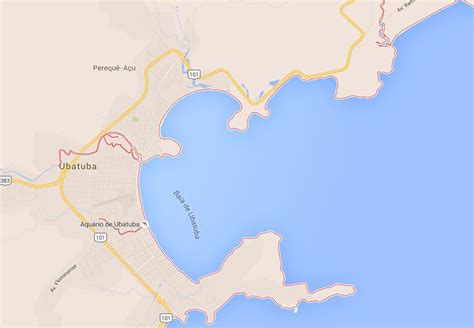 Map of Ubatuba