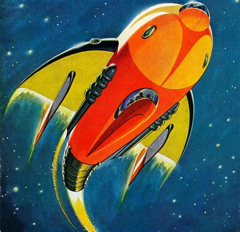 Space travel - Retro NASA | Retro futurism, Space art, Retro rocket