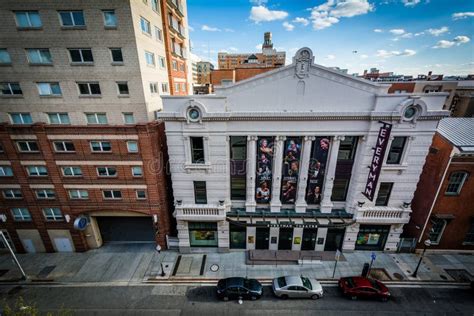 View of the Everyman Theatre in Baltimore, Maryland. Editorial Photo - Image of historic, park ...