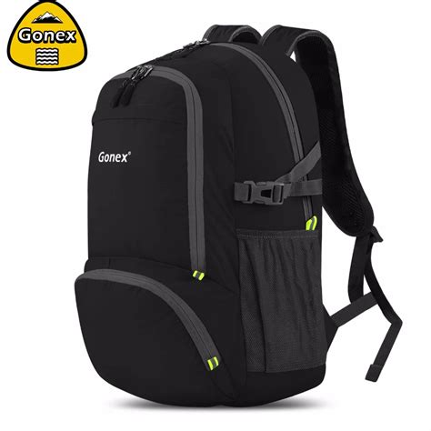 Gonex 30L Ultralight Backpack Foldable Daypack City Bag for School ...