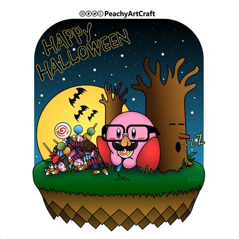 Kirby Halloween by PeachyArtCraft on DeviantArt