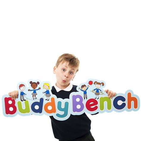 Buddy Bench Sign UD03542 | School Signs, Nursery Signs, Whiteboards ...