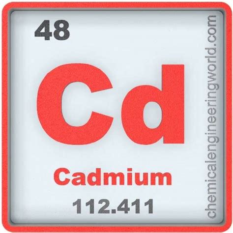 Cadmium Element Properties and Information - Chemical Engineering World