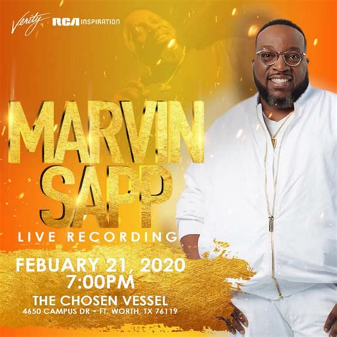 Marvin Sapp 12th Album LIVE Recording Set for February 21st in Fort Worth, Texas » Black Gospel ...