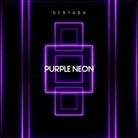 Purple Neon Lights Video Album Cover Template | PosterMyWall