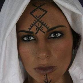 Amazigh “berber “ woman with facial tattoos | Berber tattoo, Facial tattoos, Face tattoos for women