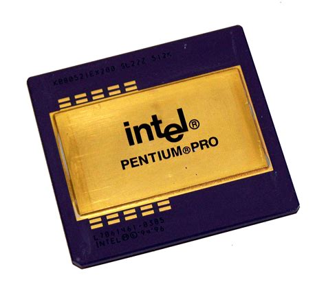 Intel KB80521EX200 512K Pentium Pro 200MHz Socket 8 procesador SL22Z | eBay