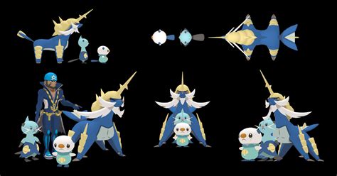 Size comparison through evolutions #7: Oshawott : pokemon